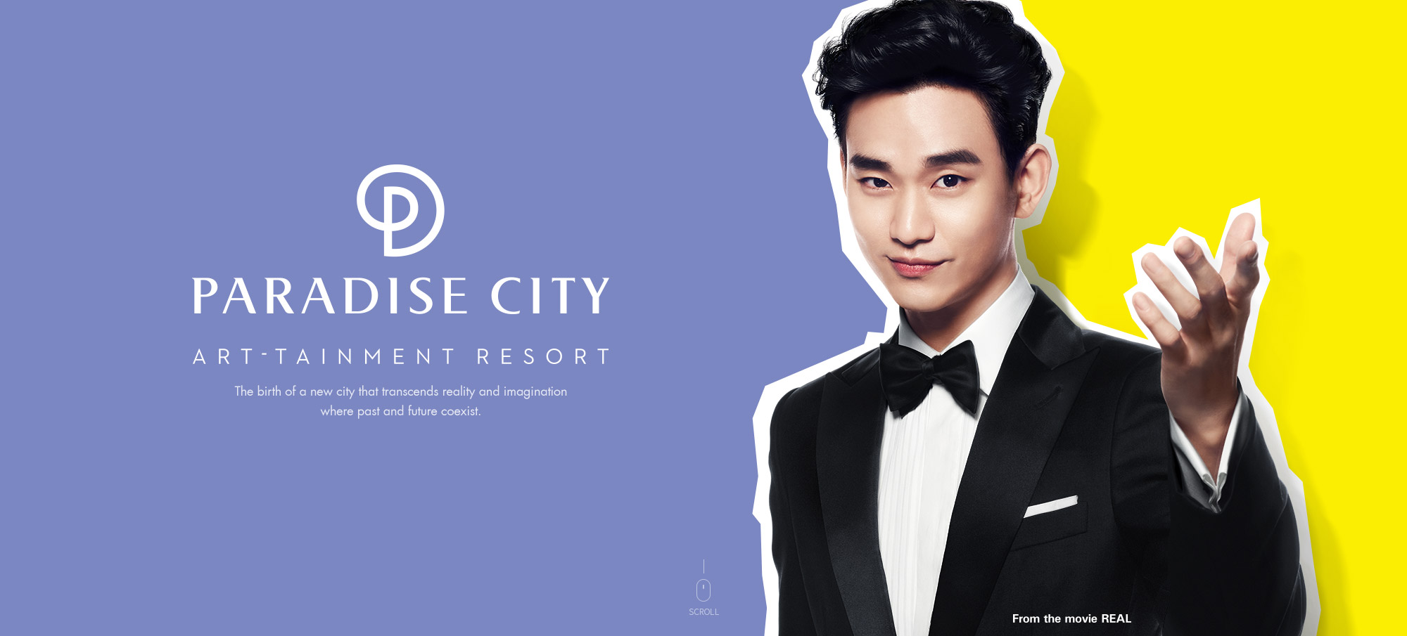 PARADISE CITY The birth of a new city that transcends reality and imagination where past and future coexist.